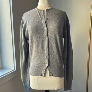 Vintage Dalton Grey Cashmere Cardigan